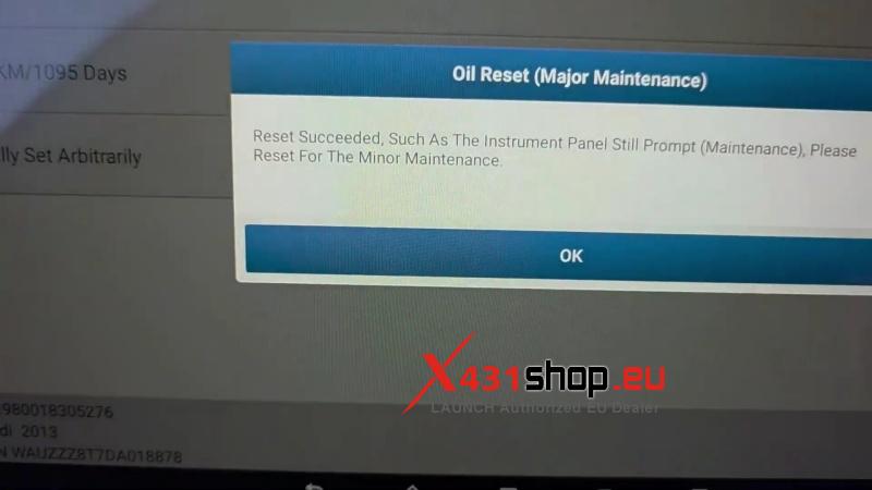how to reset audi a5 oil service with launch x431 pad7 9 how to reset audi a5 oil service with launch x431 pad7 9