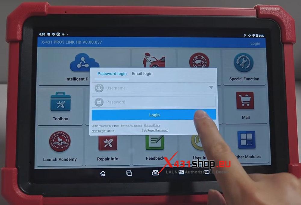How to reinstall LAUNCH X431 diagnostic software X 431 APP (10)