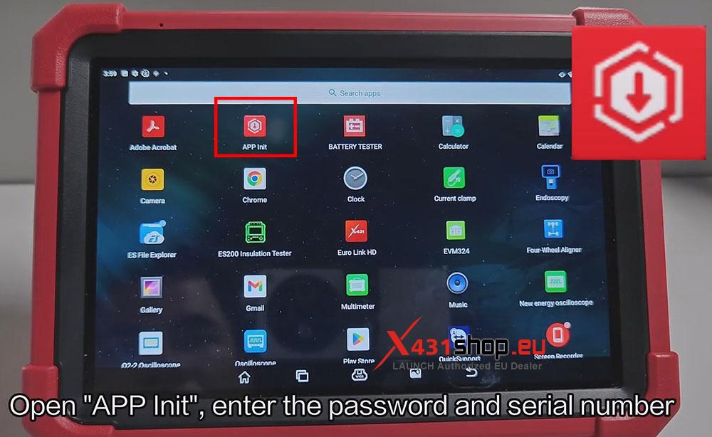 How to reinstall LAUNCH X431 diagnostic software X 431 APP (6)