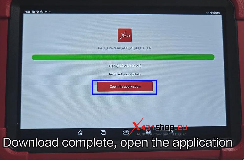 How to reinstall LAUNCH X431 diagnostic software X 431 APP (8)