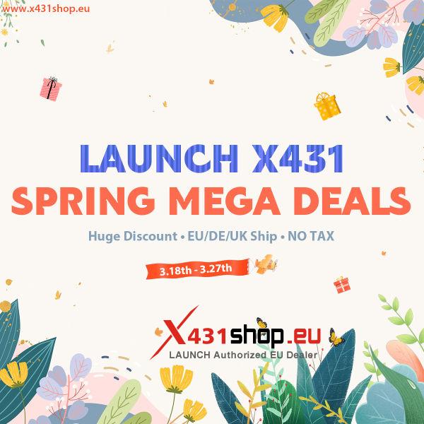 LAUNCH X431 Spring Mega Deals