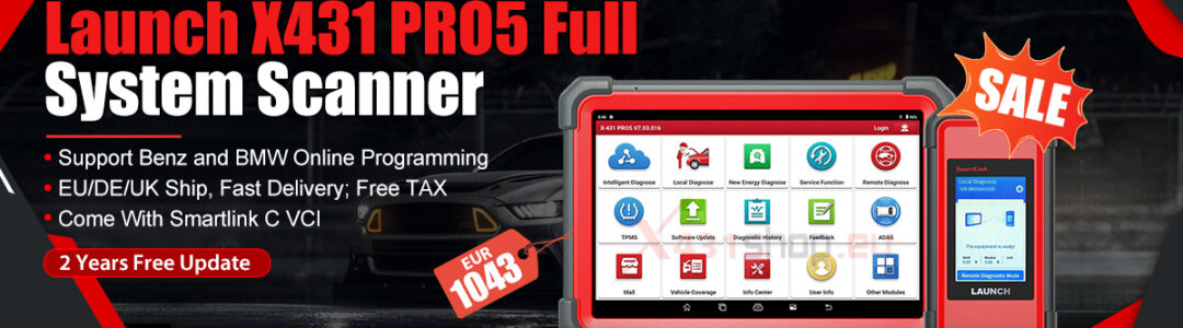 launch x431 pro5 banner