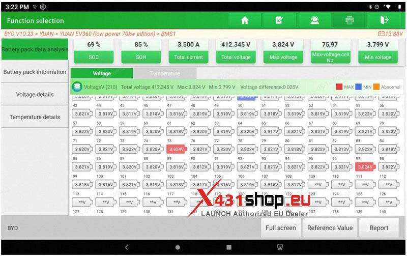 pre order launch x 431 pro3s advanced battery ev tool 6