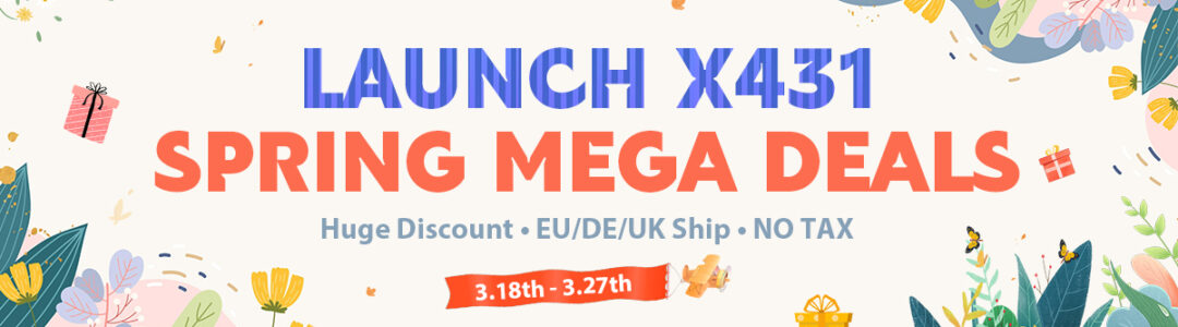 x431shop.eu spring mega sale banner