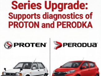 LAUNCH CRP12X series add PROTON and PERODUA