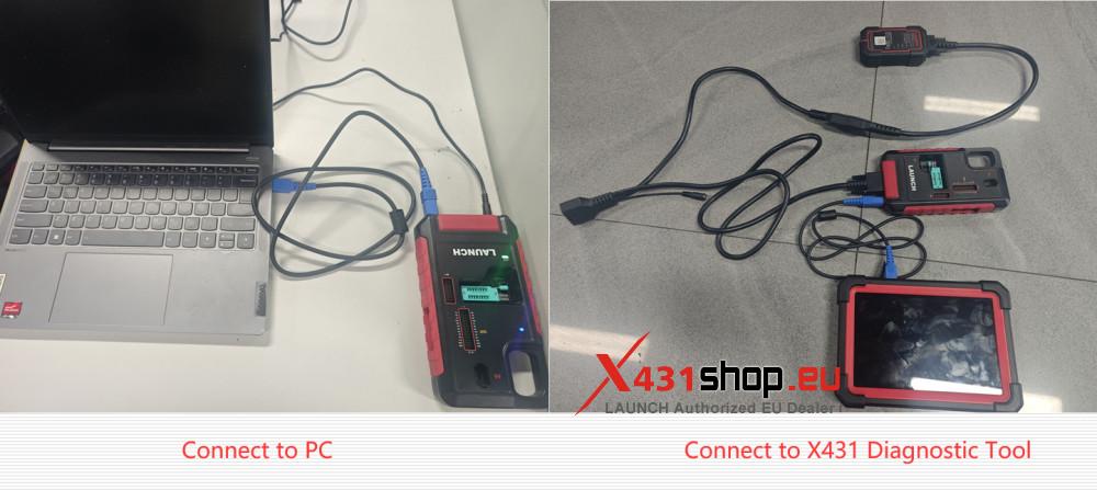LAUNCH X431 G5 connection method