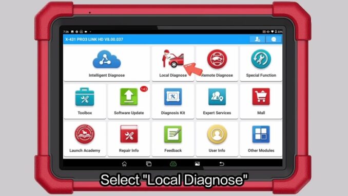 how to do a c relay actuator test on 2020 sany c8 with launch x431 pad5 1