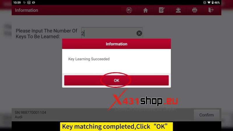 how to program audi a4 keys with launch x431 immo plus immo elite 11