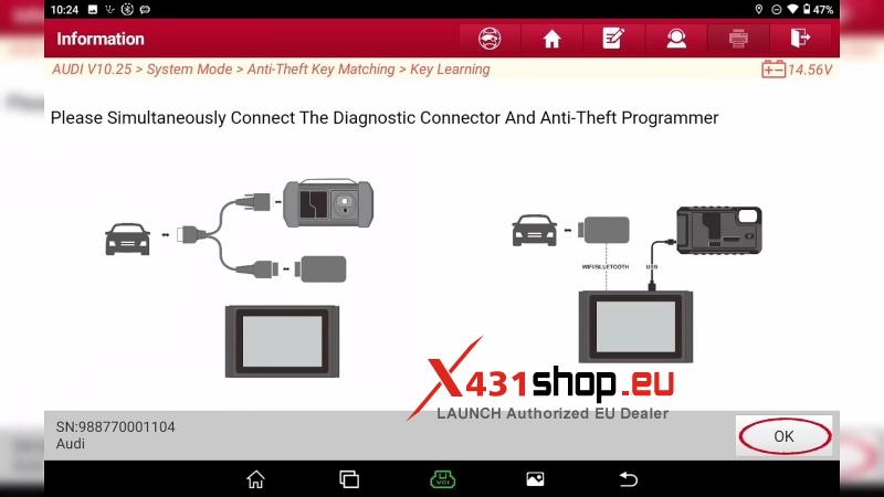 how to program audi a4 keys with launch x431 immo plus immo elite 2