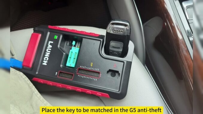 how to program audi a4 keys with launch x431 immo plus immo elite 6