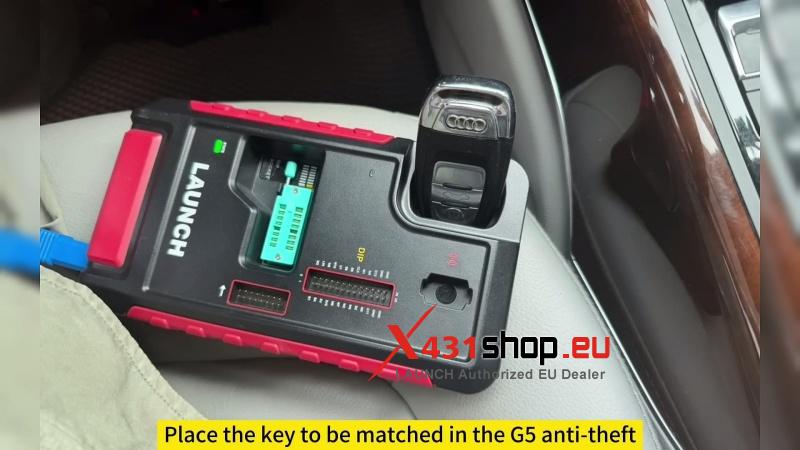 how to program audi a4 keys with launch x431 immo plus immo elite 6