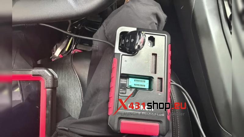 launch x431 immo elite plus guide adding a new bmw cas3 key 2