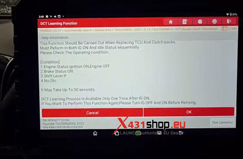 launch x431 pro3s elite review fixed hyundai tucson p090b78 dct 7