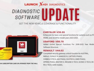 LAUNCH X431 Diagnostic Software Upgrade May14 2026