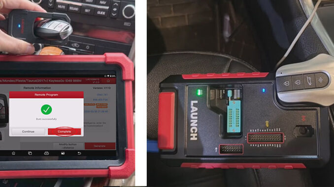 LAUNCH X431 IMMO PLUS Ford Edge Key Programming (3)