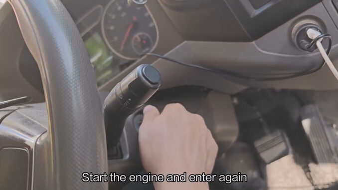 LAUNCH X431 PAD Foton Aumark Truck Engine State Monitoring (7)