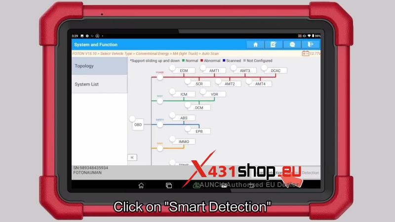 how to dpf regen 2018 foton aumark with launch x431 pad 5 5