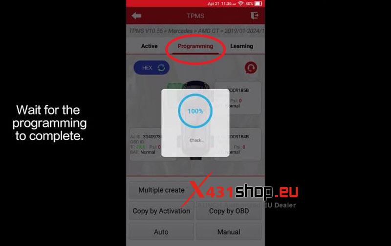 how to fix 2023 benz amg gt tpms failure with launch creader 5011 v2 4
