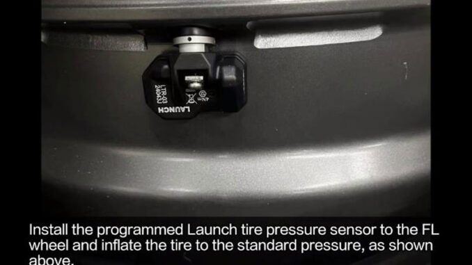 how to fix 2023 benz amg gt tpms failure with launch creader 5011 v2 5