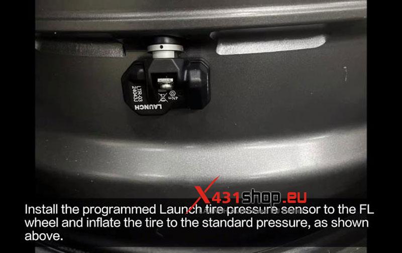how to fix 2023 benz amg gt tpms failure with launch creader 5011 v2 5