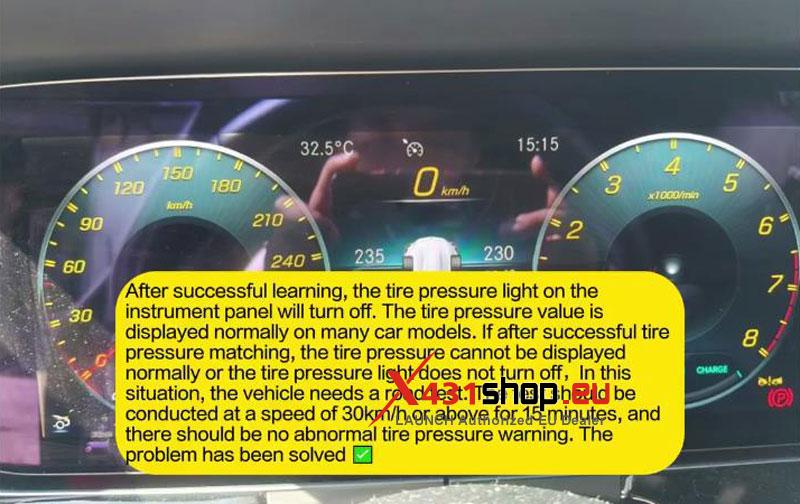 how to fix 2023 benz amg gt tpms failure with launch creader 5011 v2 9