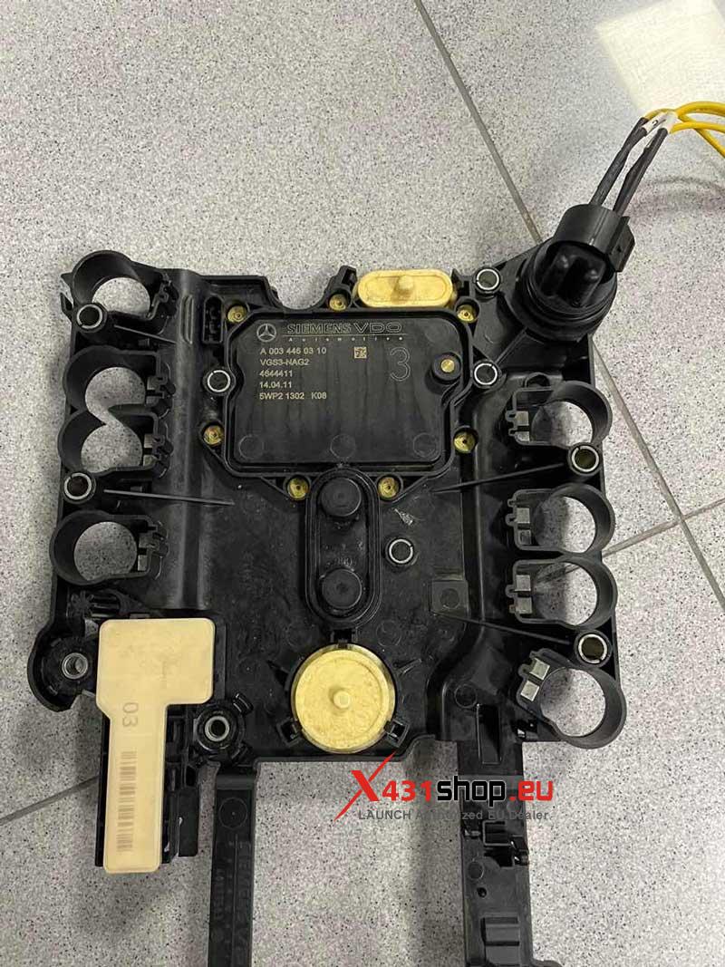 how to reset mercedes benz vgs3 nag2 tcu with launch x431 pro5 1