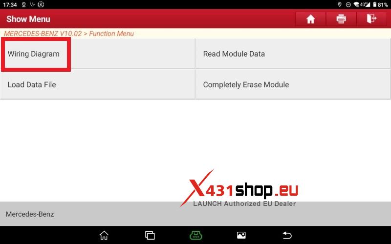 how to reset mercedes benz vgs3 nag2 tcu with launch x431 pro5 5