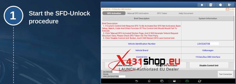 LAUNCH X431 Guide VAG SFD Multifactor Authentication Setup (2) LAUNCH X431 Guide VAG SFD Multifactor Authentication Setup (2)