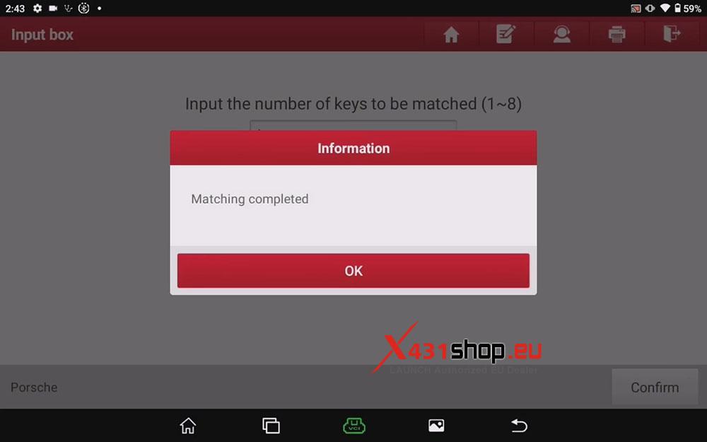 LAUNCH X431 IMMO PLUS Add Smart Keys for Porsche Macan (15)