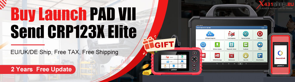 LAUNCH X431 PAD7 Sale Banner LAUNCH X431 PAD7 Sale Banner