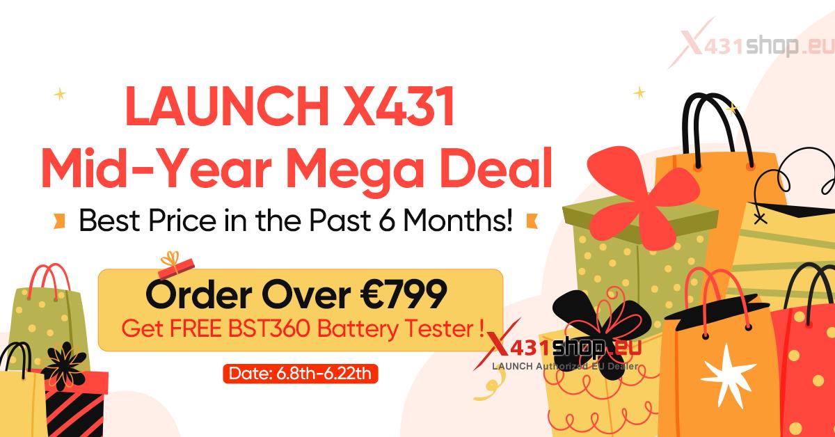 X431Shop.EU Mid Year Offers Poster