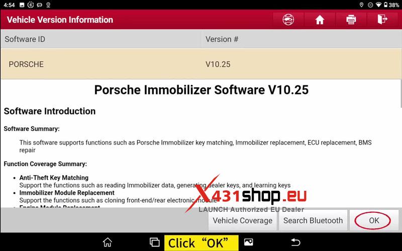 how to fix porsche cayenne bms failure with launch x431 immo plus 1