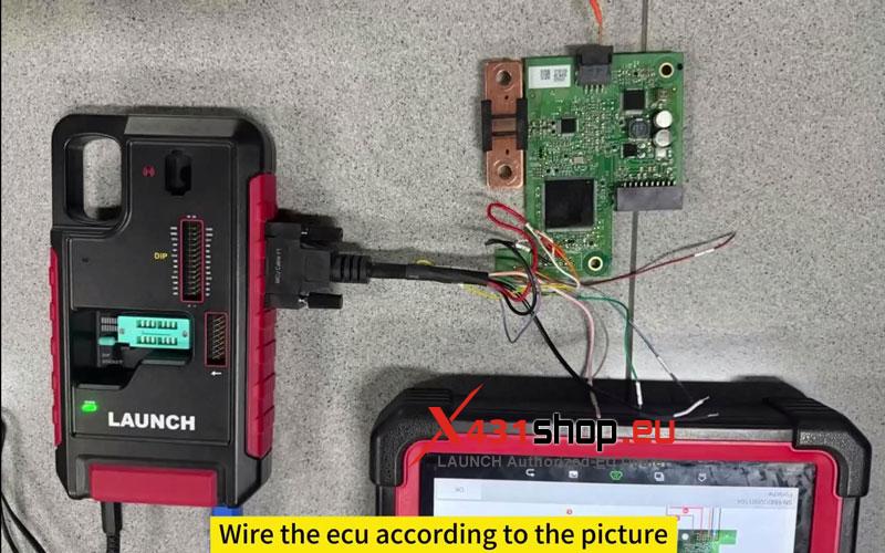 how to fix porsche cayenne bms failure with launch x431 immo plus 10