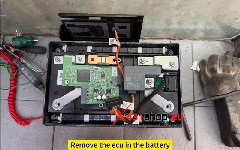 how to fix porsche cayenne bms failure with launch x431 immo plus 8