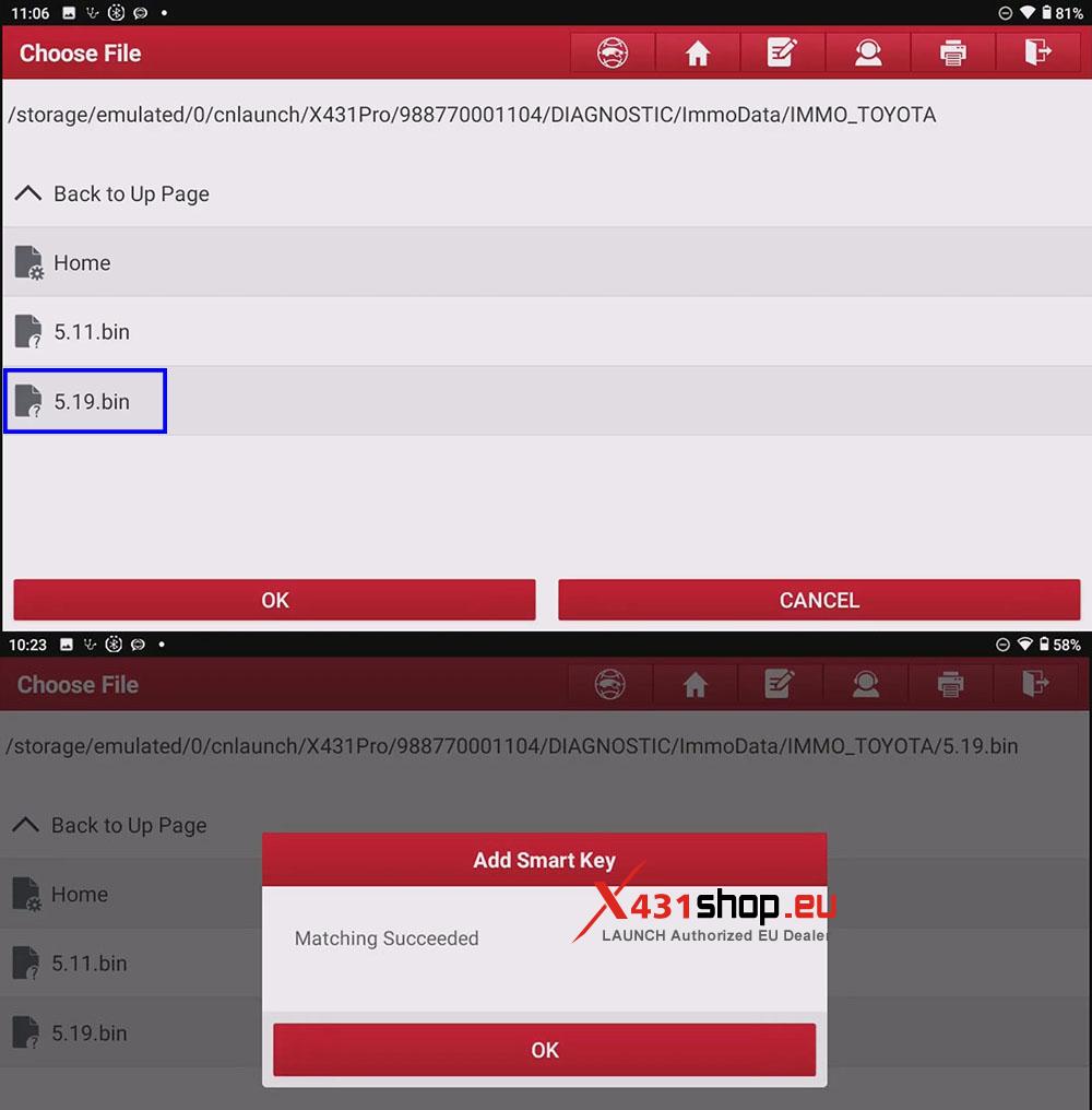 LAUNCH X431 IMMO PLUS Add Keys for 2023 Toyota Venza (12) LAUNCH X431 IMMO PLUS Add Keys for 2023 Toyota Venza (12)