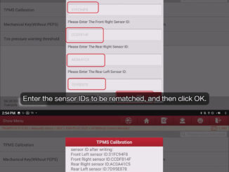 LAUNCH X431 Tool TPMS Calibration on Trumpchi GS4 PLUS (6)