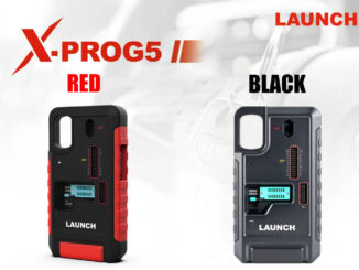 LAUNCH X431 XPROG5 Black Version vs. Red Version
