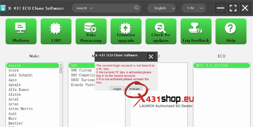 LAUNCH X431 XPROG5 PC software download and activate (7)