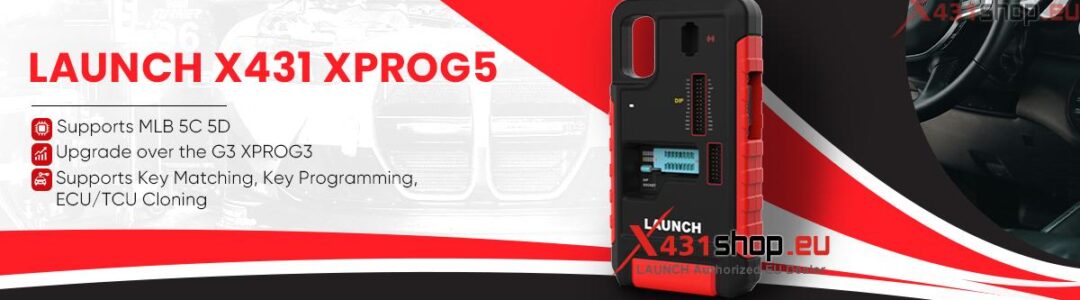 launch x431 xprog5 banner