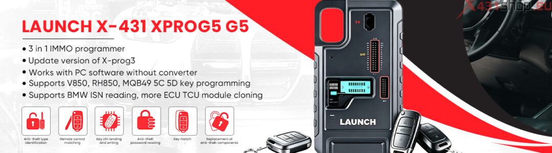launch x431 xprog5(black) banner