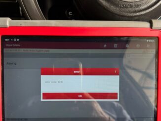 How to resolve ADAS Error Code 1337 on LAUNCH X431 PRO5 (1)