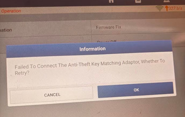 Resolve LAUNCH XPROG5 connection failure to X431 PAD (1)