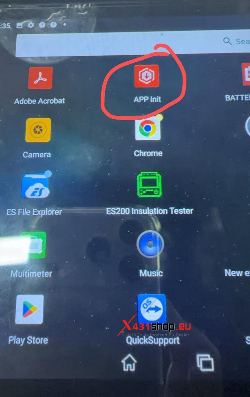Resolve LAUNCH XPROG5 connection failure to X431 PAD (3)