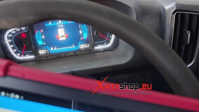 how to test cylinder cutout on 2020 foton aumark with launch x431 pad 10