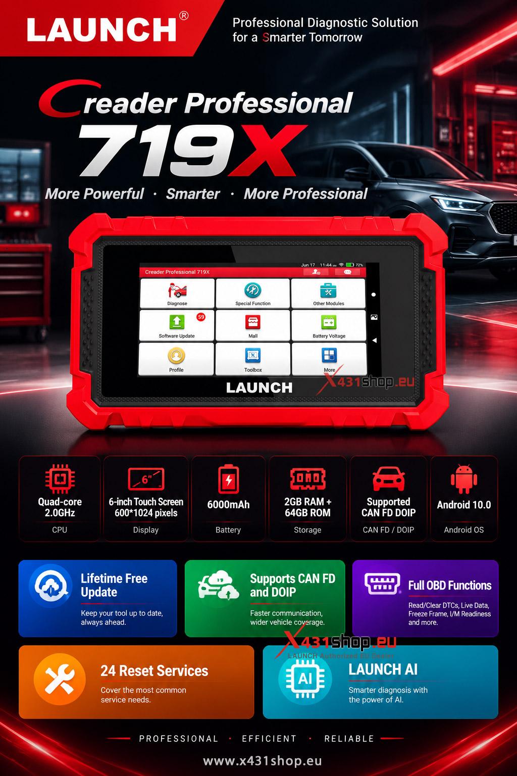 LAUNCH CRP719X