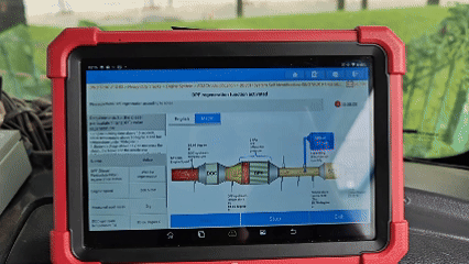 LAUNCH X431 PAD DPF Regeneration LAUNCH X431 PAD DPF Regeneration