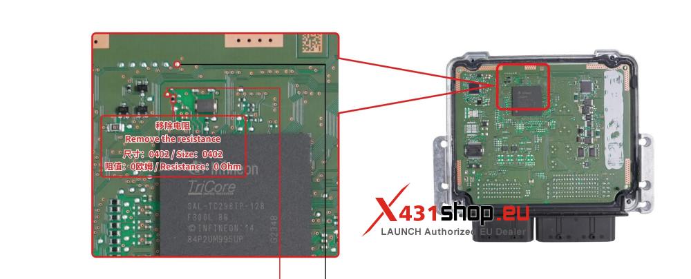 LAUNCH XPROG5 Bosch MD1 wiring diagram (1)