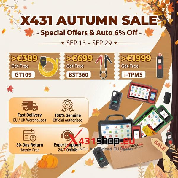 Launch X431 Autumn Sale(11)