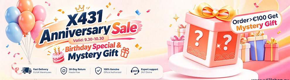 X431shop.eu Anniversary Sale Banner