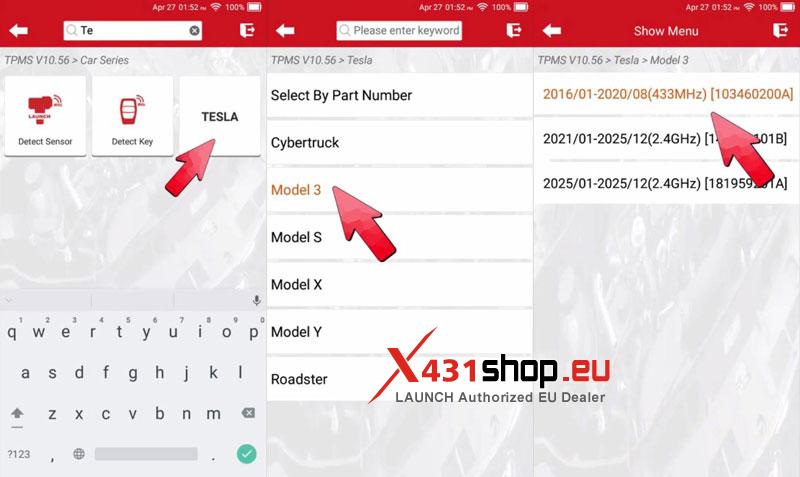 how to replace 2020 tesla model 3 tpms sensor with launch crt5011 1